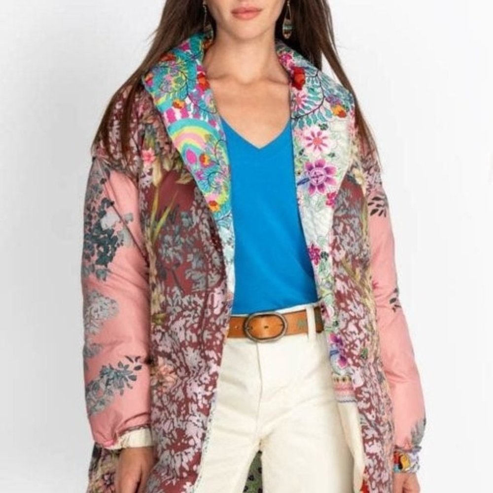 Johnny Was Alyssa Reversible Down Puffer - Picture 11 of 12